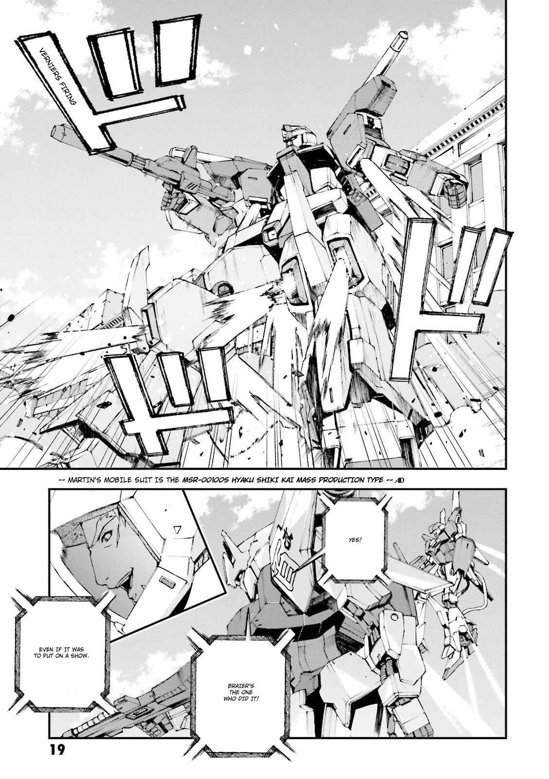Page 18 Chapter 8 Mobile Suit Gundam U.C. 0094 - Across The Sky