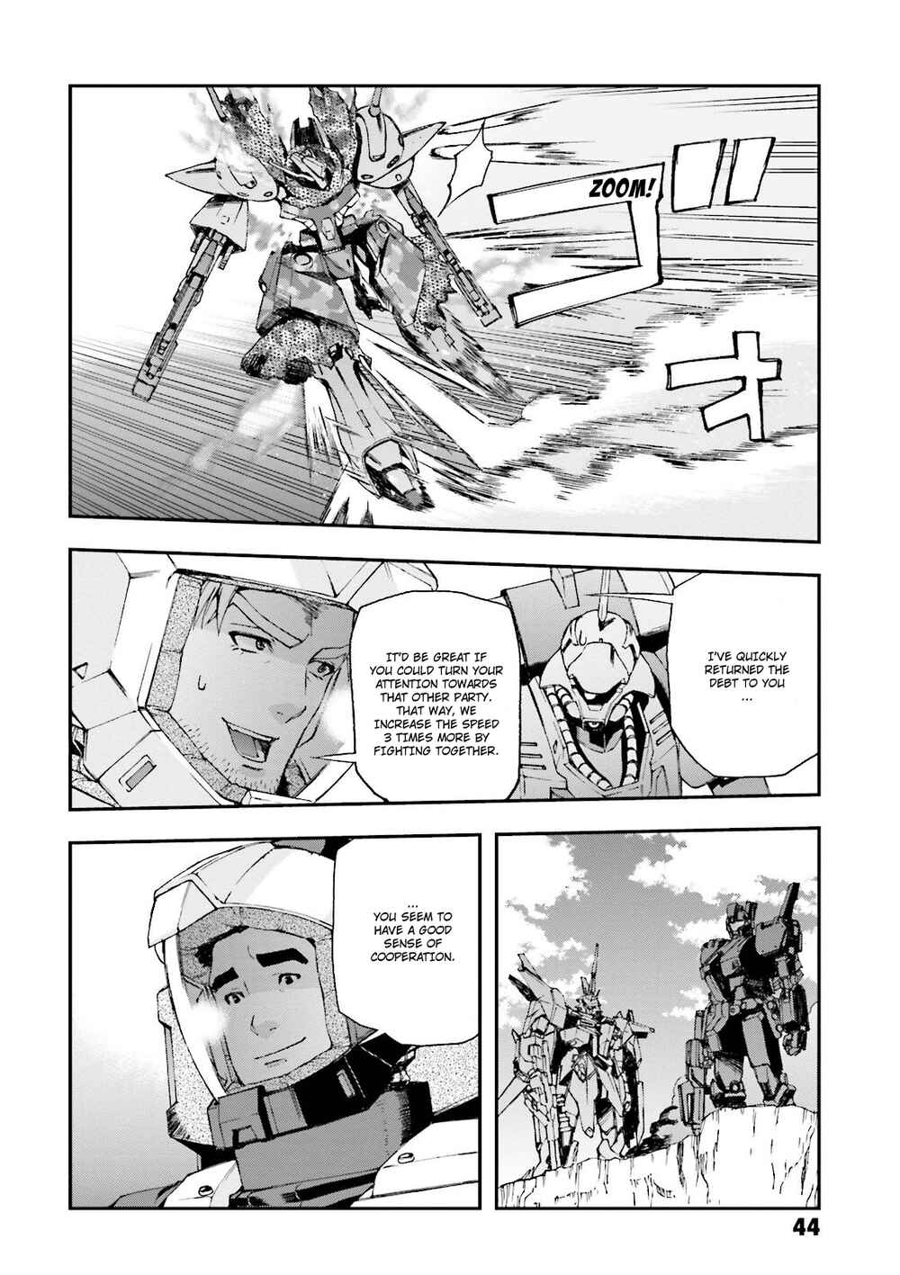 Page 44 Chapter 13 Mobile Suit Gundam U.C. 0094 - Across The Sky