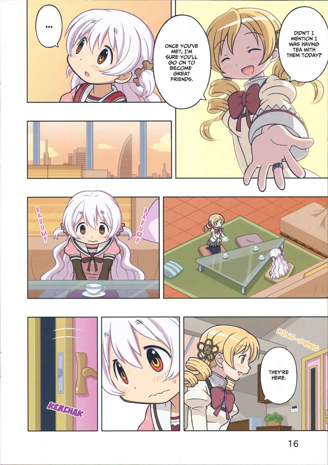 Page 18 Chapter Unknown_a459 Mahou Shoujo Madoka★Magica - Nagisa to Koi no Käsetorte (Doujinshi)