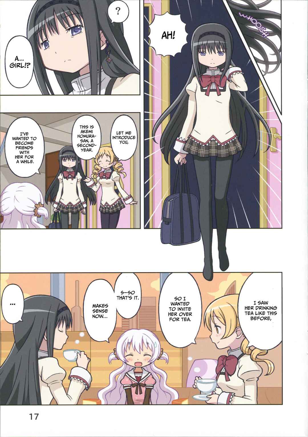 Page 19 Chapter Unknown_a459 Mahou Shoujo Madoka★Magica - Nagisa to Koi no Käsetorte (Doujinshi)