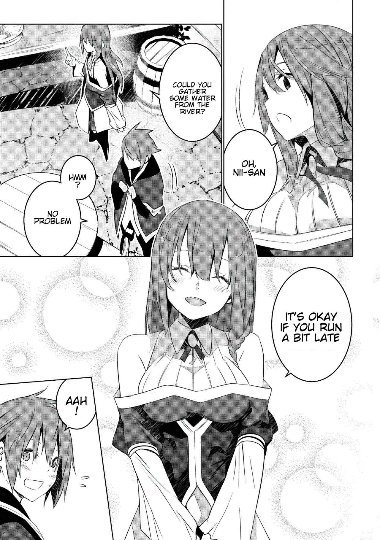 Page 10 Chapter 1 Kuro Elf ni Kawareta Ore no Dungeon Seikatsu: Sanshoku Furo to Jigoku-tsuki