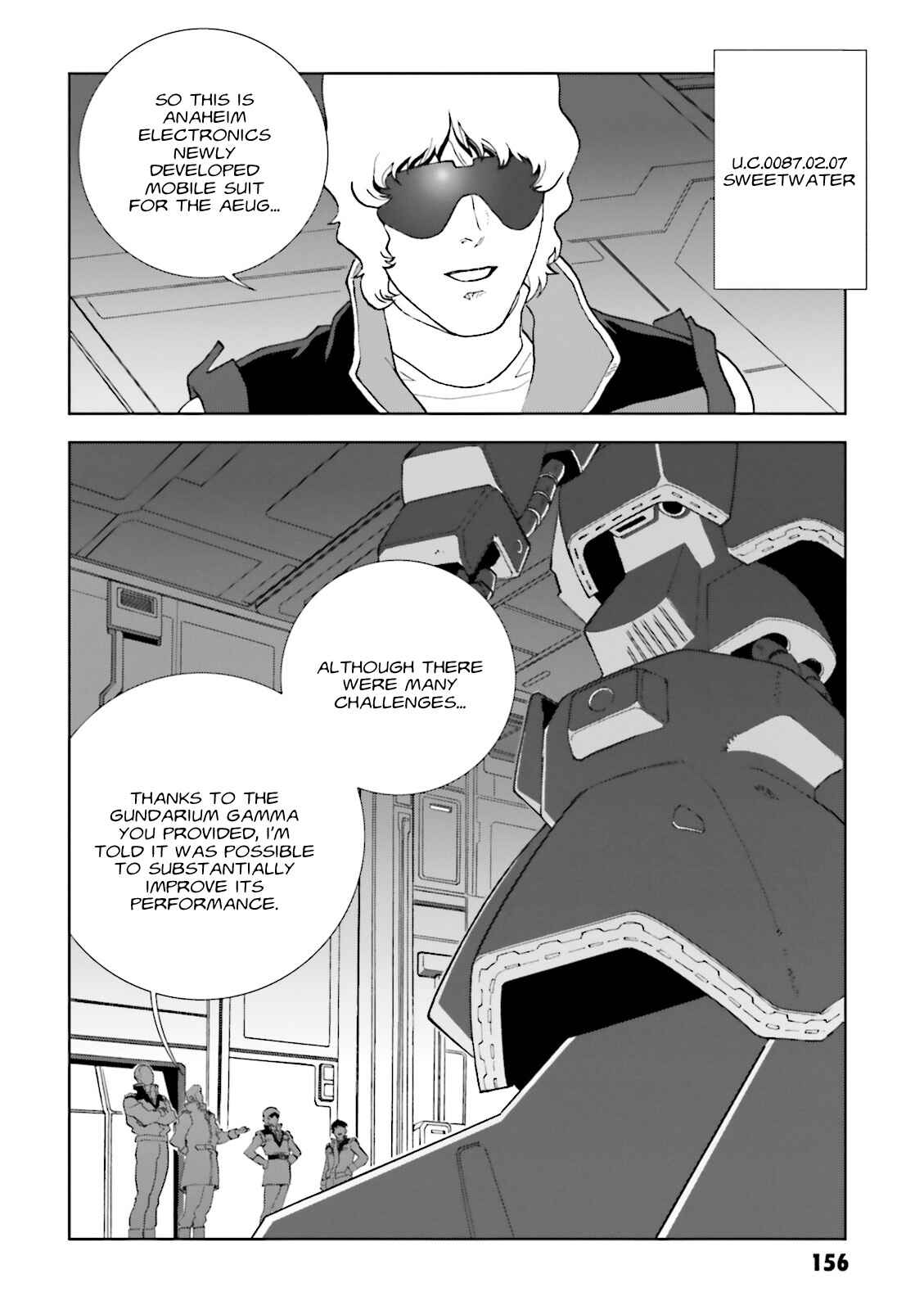 Page 18 Chapter 69 Mobile Suit Gundam C.D.A. - Portrait of the Young Comet