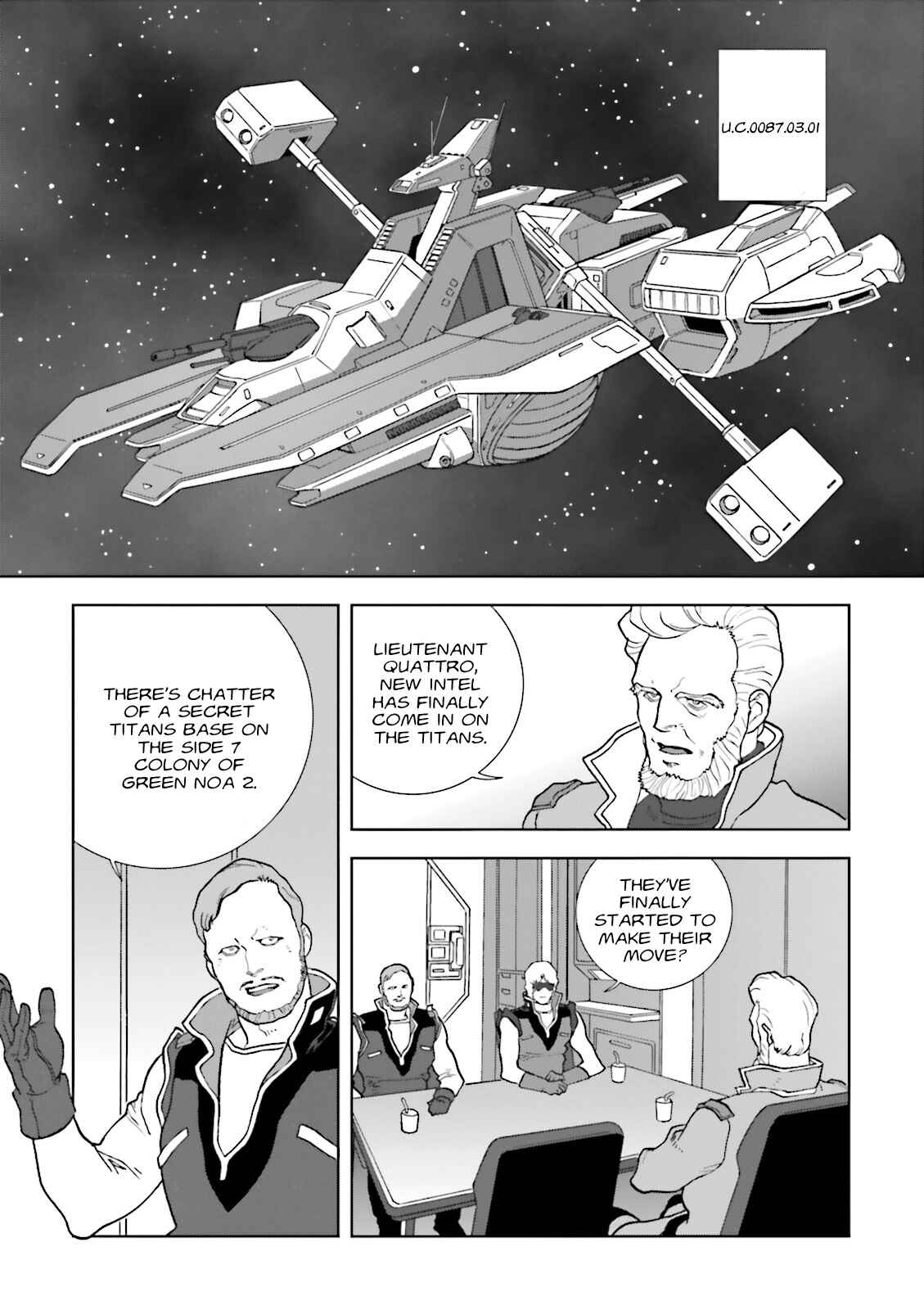 Page 21 Chapter 69 Mobile Suit Gundam C.D.A. - Portrait of the Young Comet