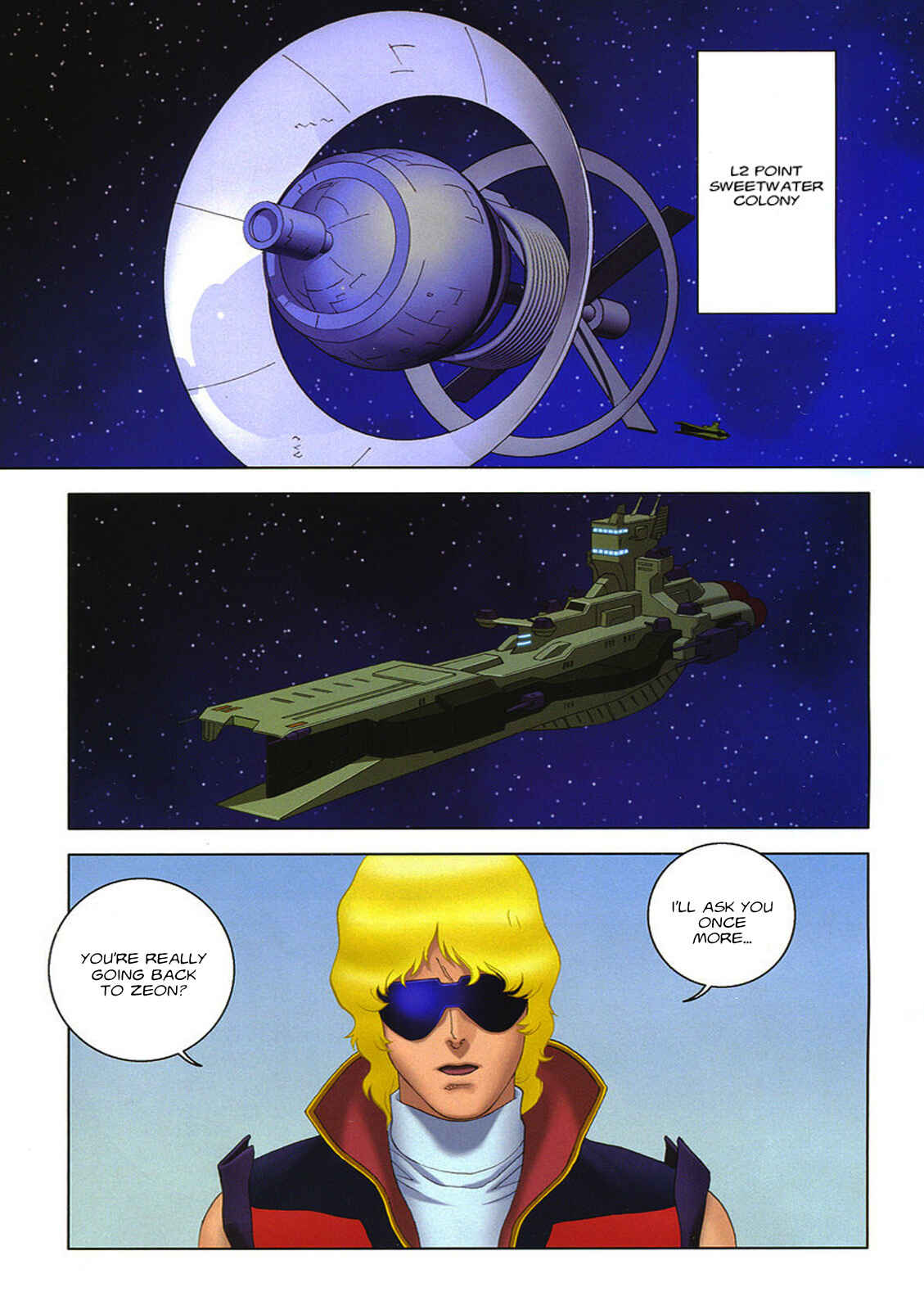 Page 3 Chapter 69 Mobile Suit Gundam C.D.A. - Portrait of the Young Comet