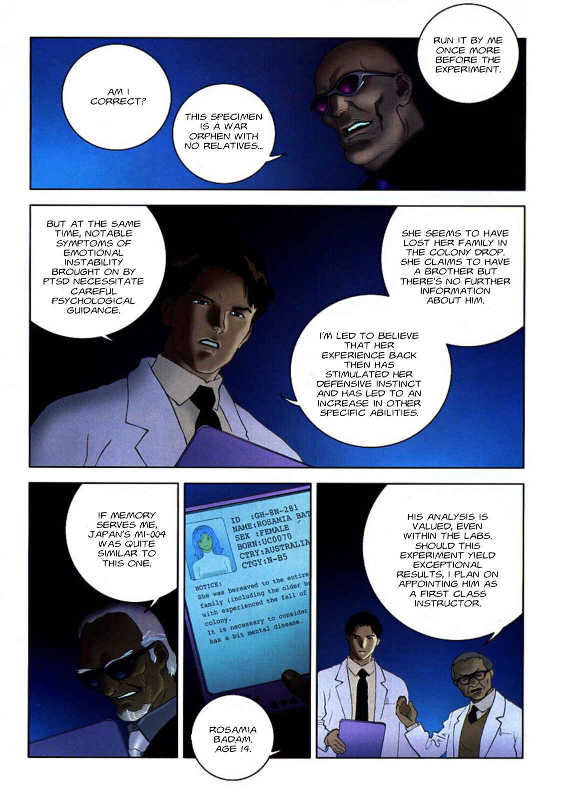 Page 35 Chapter 69 Mobile Suit Gundam C.D.A. - Portrait of the Young Comet