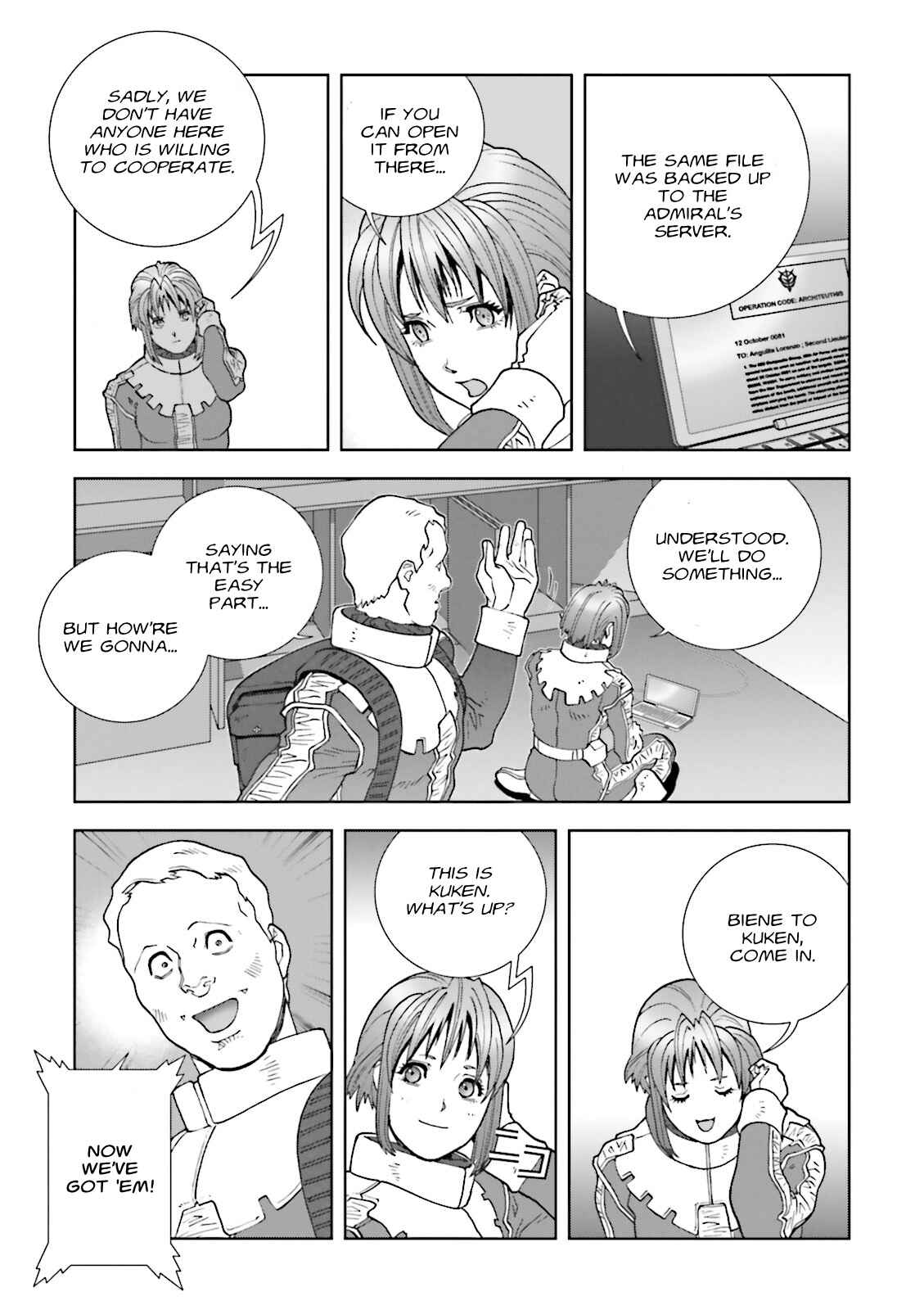 Page 14 Chapter 64 Mobile Suit Gundam C.D.A. - Portrait of the Young Comet