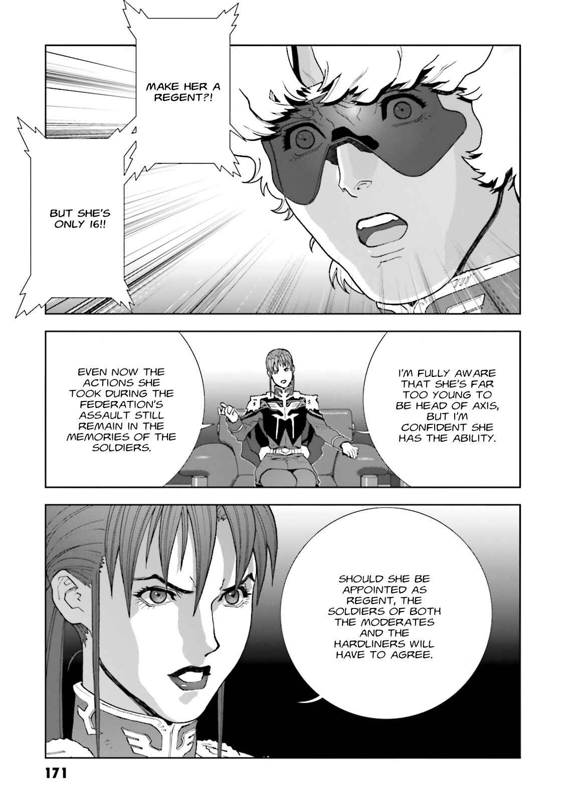 Page 34 Chapter 64 Mobile Suit Gundam C.D.A. - Portrait of the Young Comet