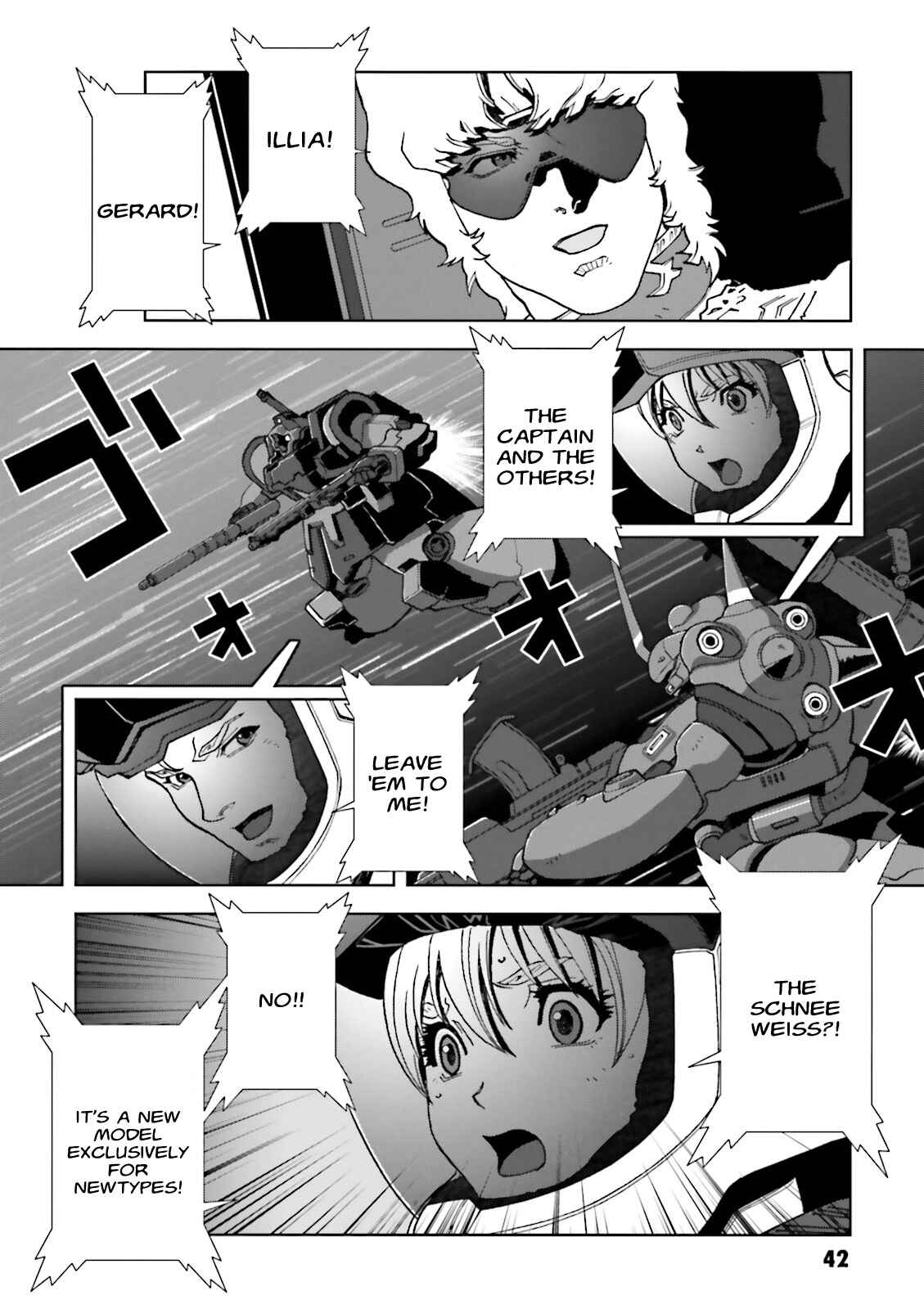 Page 10 Chapter 61 Mobile Suit Gundam C.D.A. - Portrait of the Young Comet