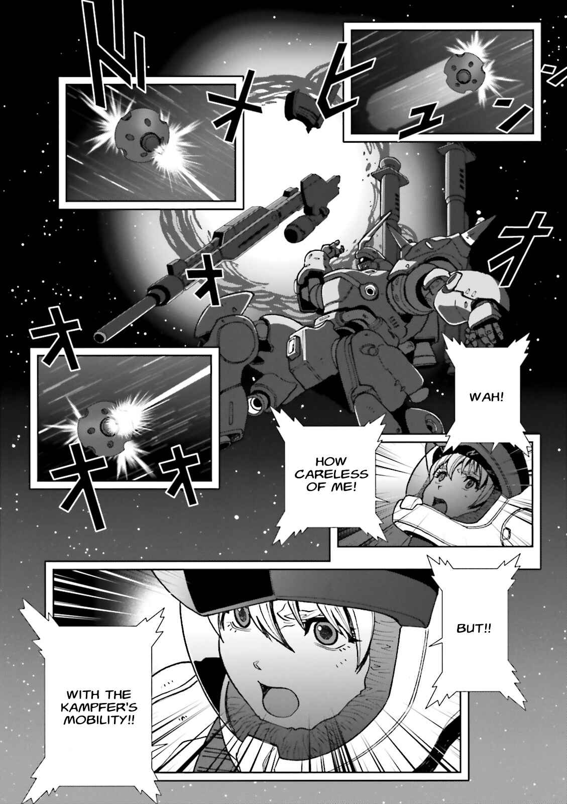 Page 12 Chapter 61 Mobile Suit Gundam C.D.A. - Portrait of the Young Comet