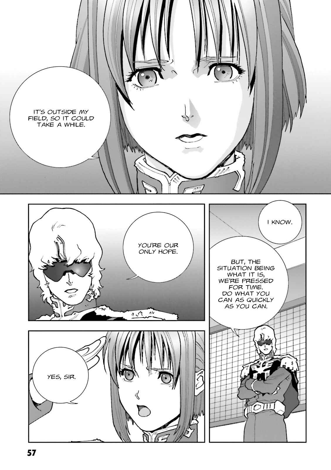 Page 25 Chapter 61 Mobile Suit Gundam C.D.A. - Portrait of the Young Comet