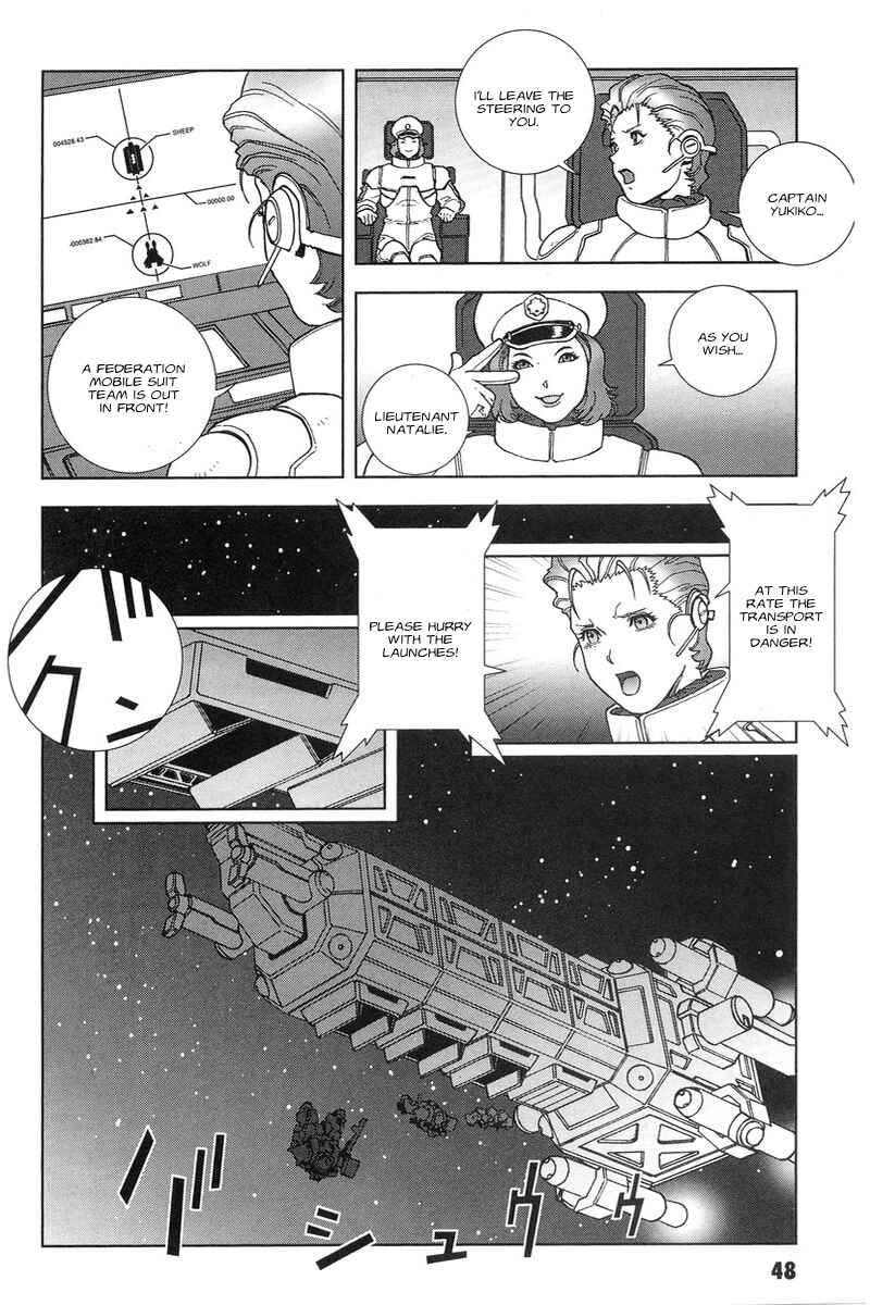 Page 11 Chapter 46 Mobile Suit Gundam C.D.A. - Portrait of the Young Comet
