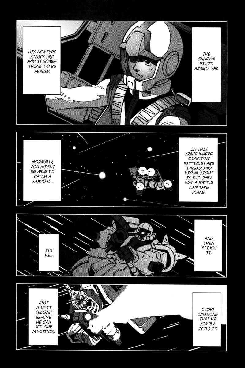 Page 14 Chapter 9 Mobile Suit Gundam C.D.A. - Portrait of the Young Comet