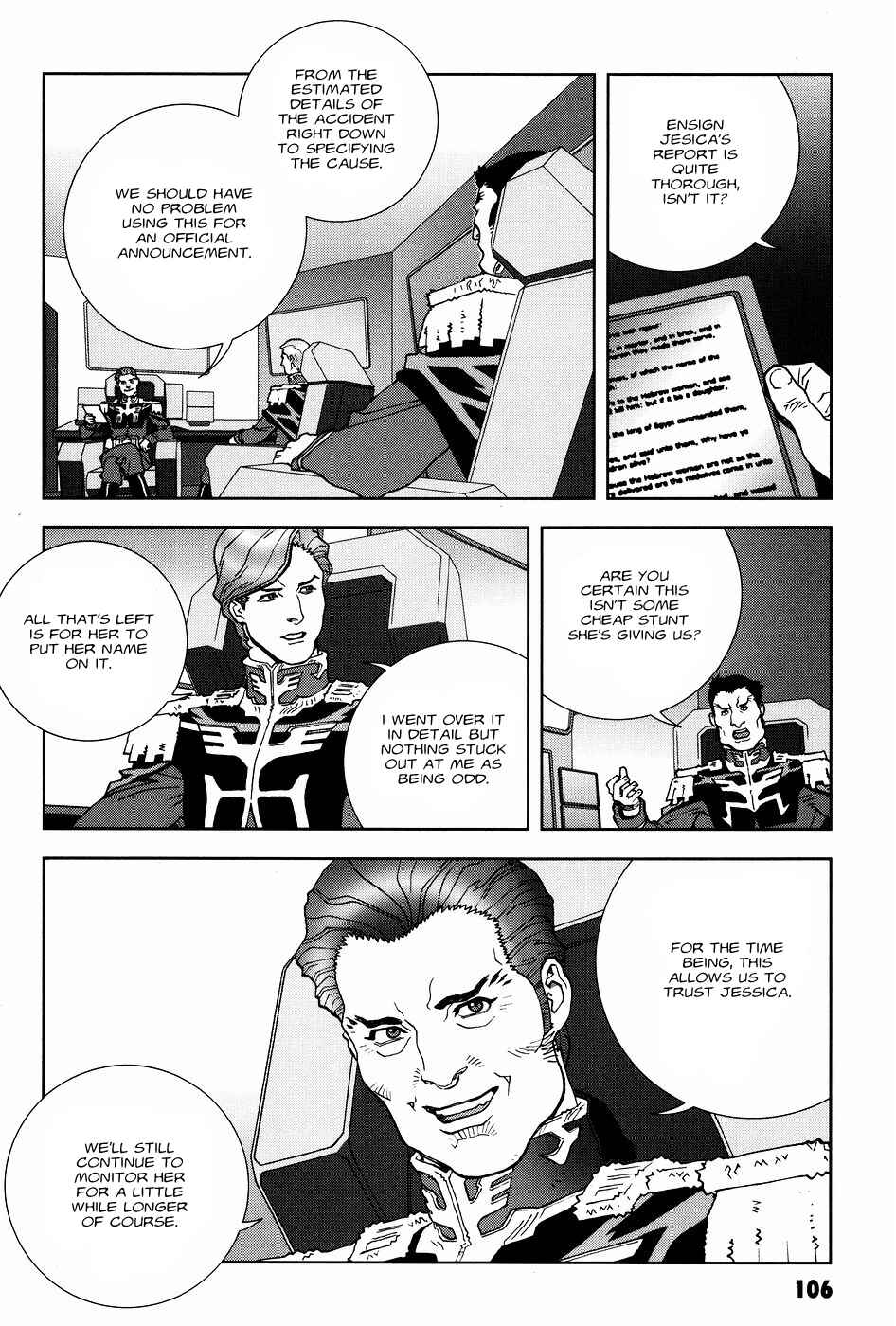 Page 6 Chapter 53 Mobile Suit Gundam C.D.A. - Portrait of the Young Comet