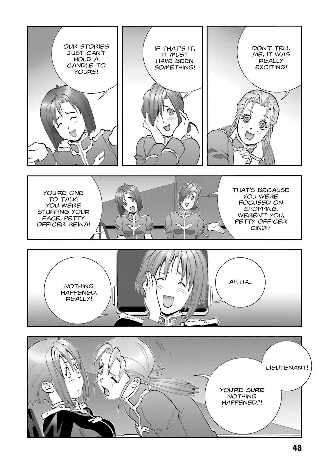Page 14 Chapter 56 Mobile Suit Gundam C.D.A. - Portrait of the Young Comet