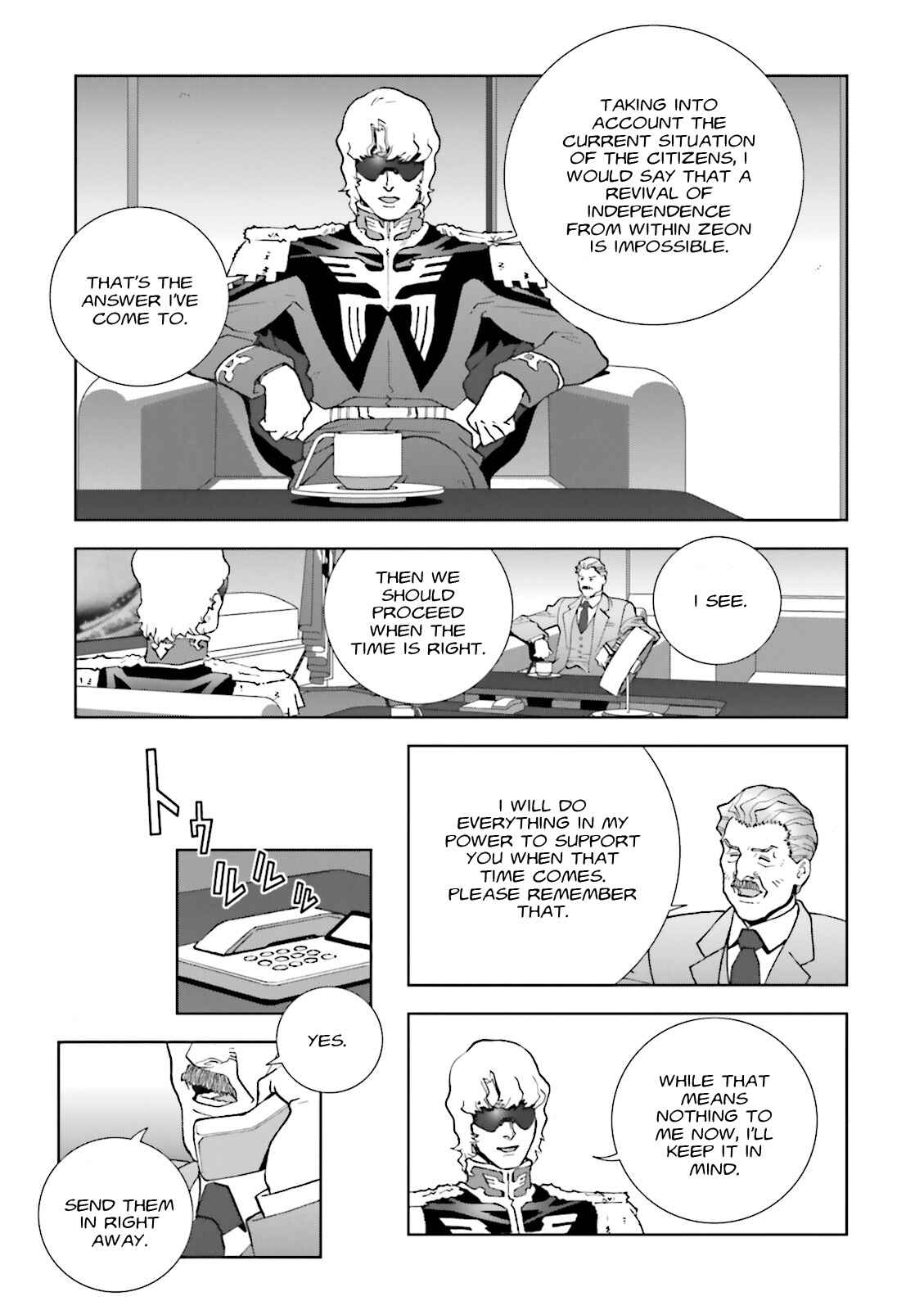 Page 19 Chapter 56 Mobile Suit Gundam C.D.A. - Portrait of the Young Comet