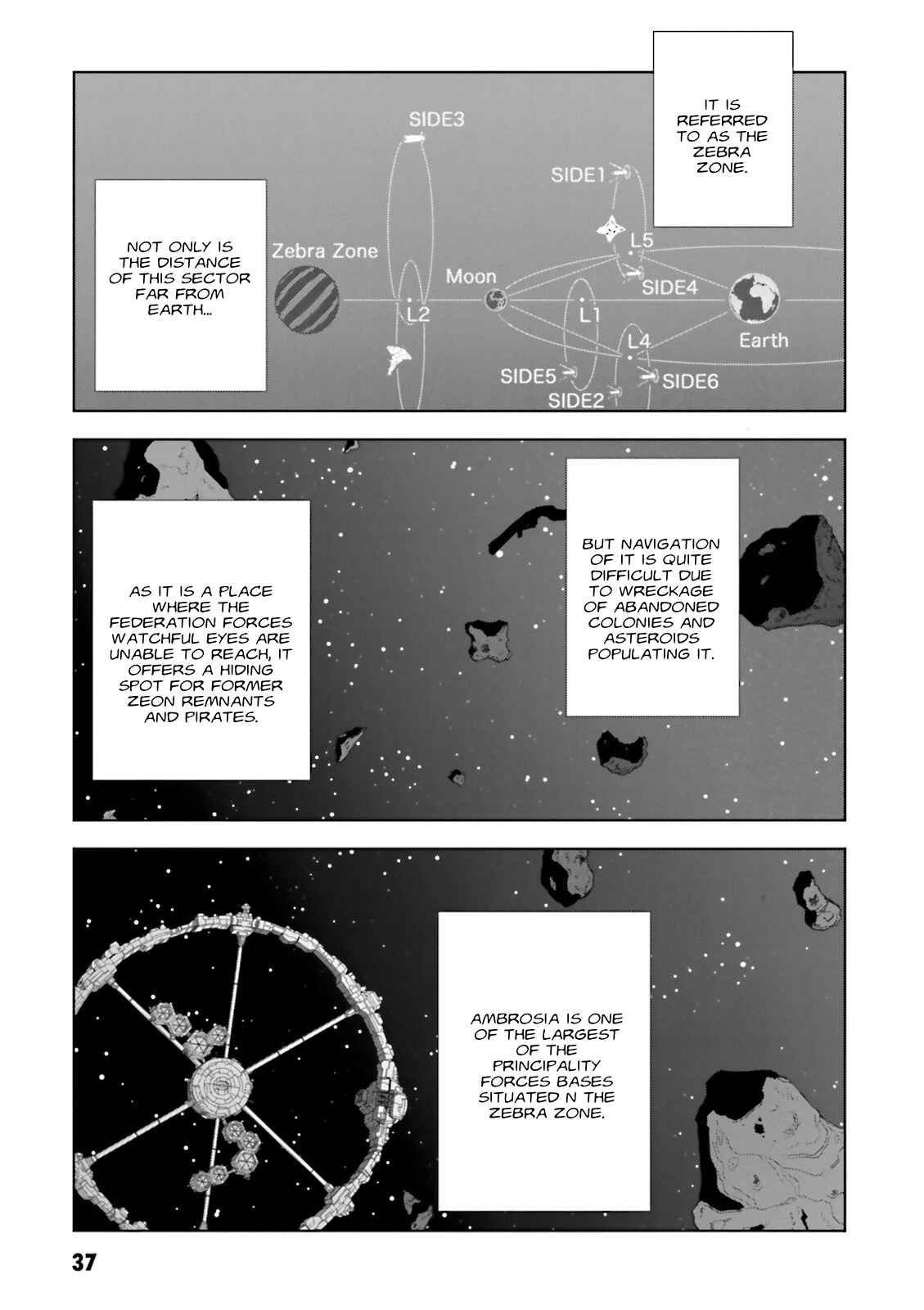 Page 3 Chapter 56 Mobile Suit Gundam C.D.A. - Portrait of the Young Comet
