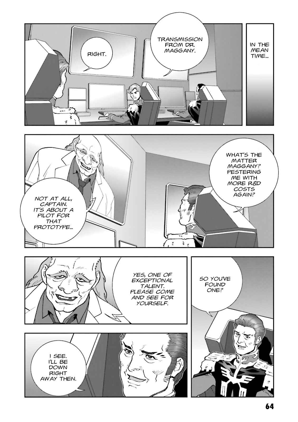 Page 30 Chapter 56 Mobile Suit Gundam C.D.A. - Portrait of the Young Comet