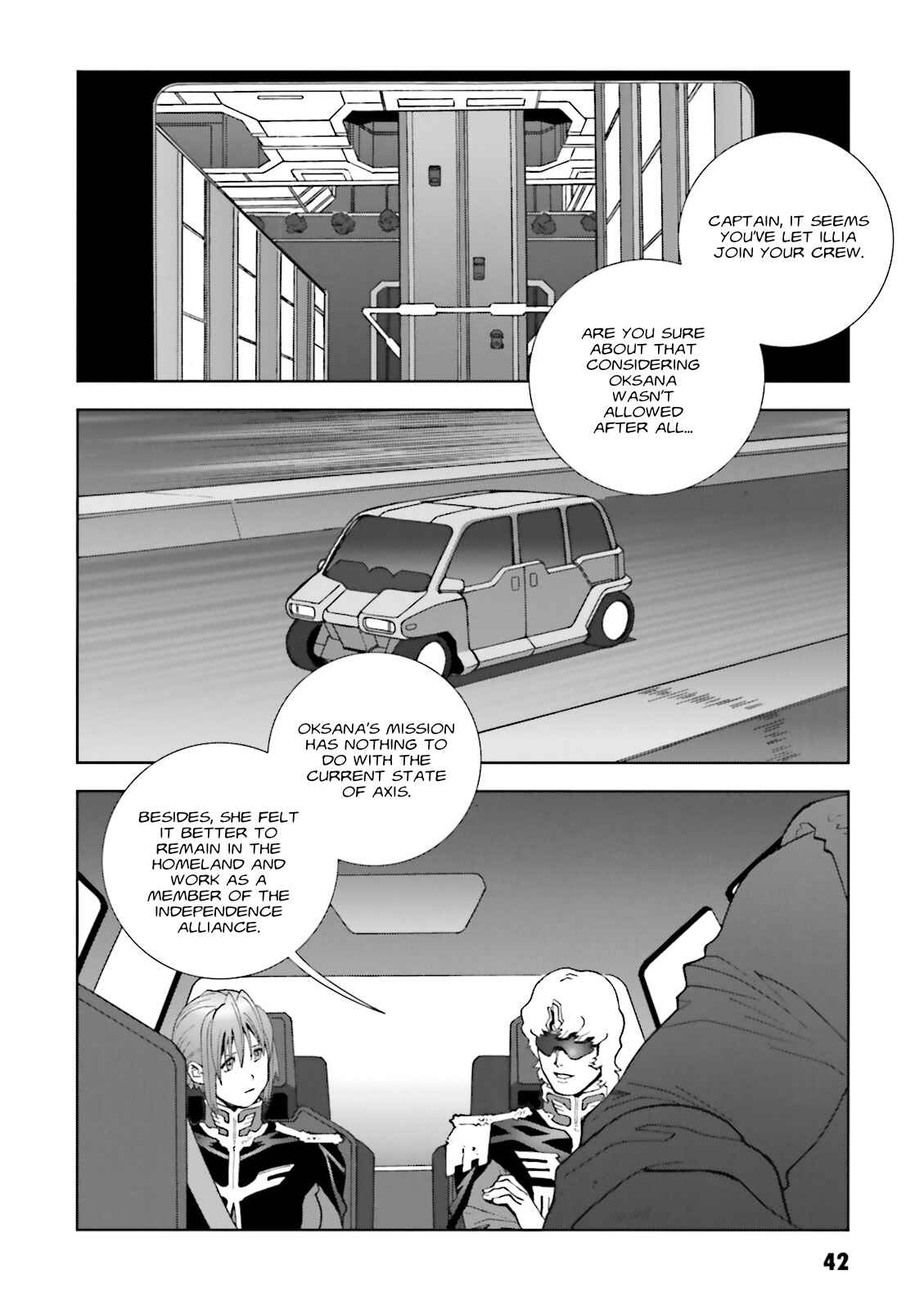 Page 8 Chapter 56 Mobile Suit Gundam C.D.A. - Portrait of the Young Comet