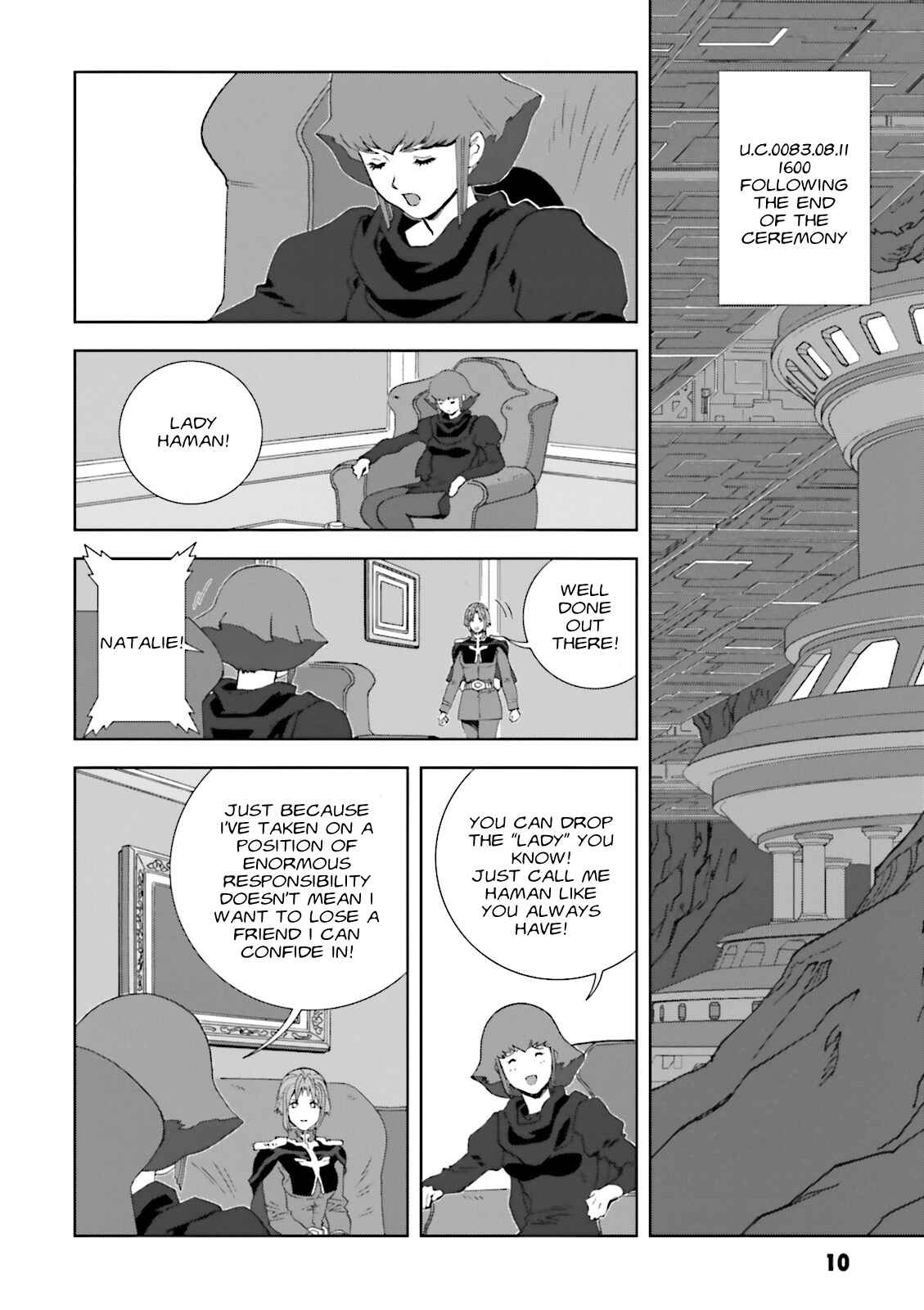 Page 11 Chapter 65 Mobile Suit Gundam C.D.A. - Portrait of the Young Comet
