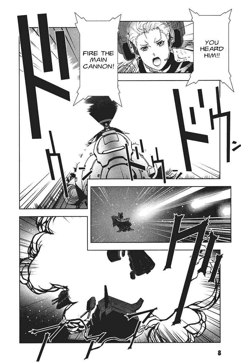Page 8 Chapter 33 Mobile Suit Gundam C.D.A. - Portrait of the Young Comet