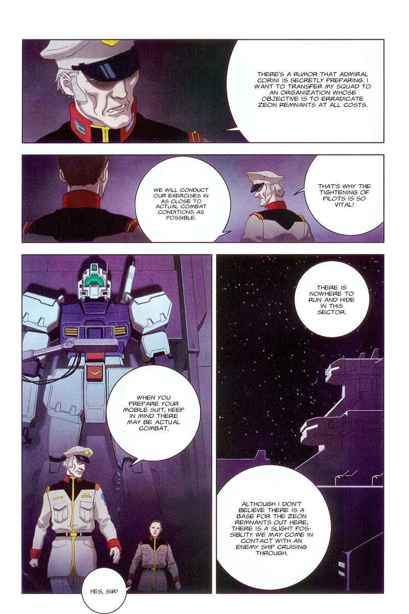 Page 4 Chapter 32 Mobile Suit Gundam C.D.A. - Portrait of the Young Comet