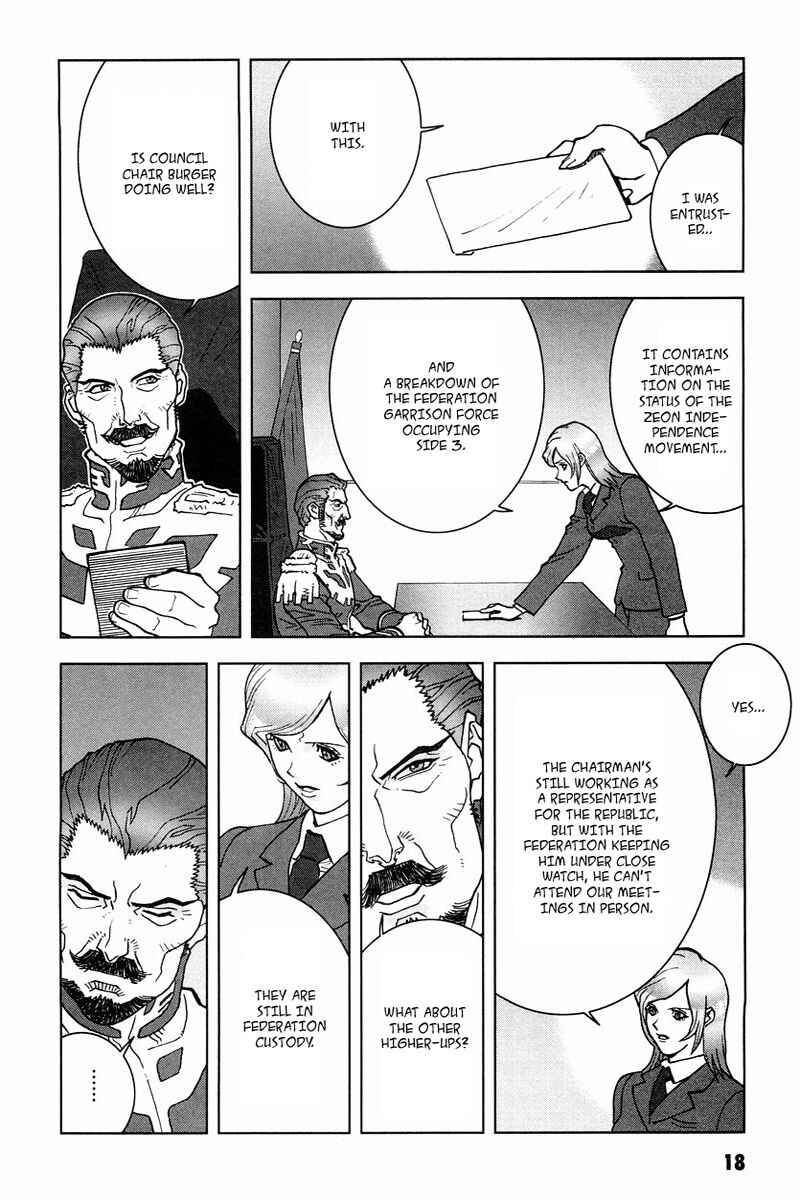 Page 18 Chapter 15 Mobile Suit Gundam C.D.A. - Portrait of the Young Comet