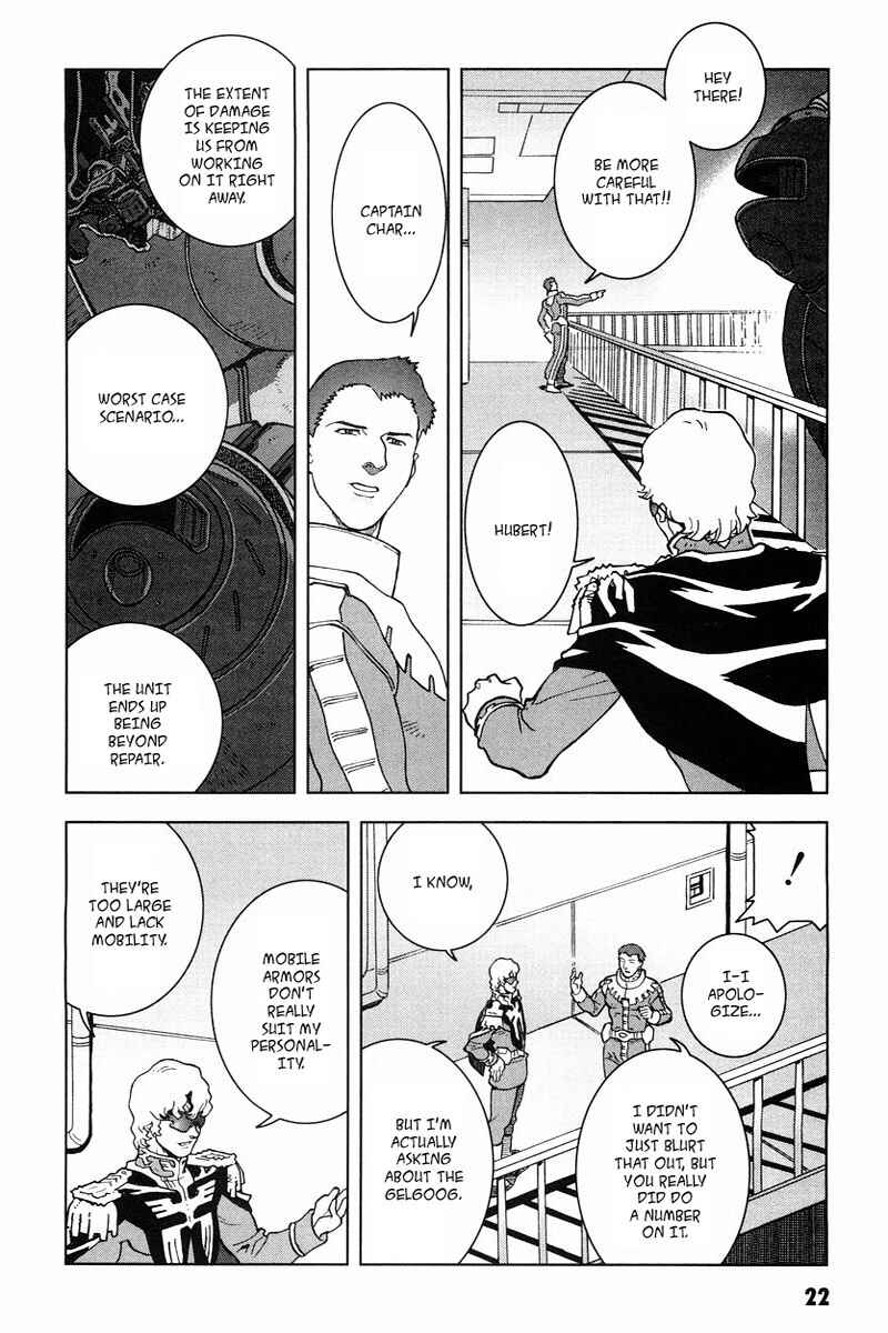 Page 22 Chapter 15 Mobile Suit Gundam C.D.A. - Portrait of the Young Comet