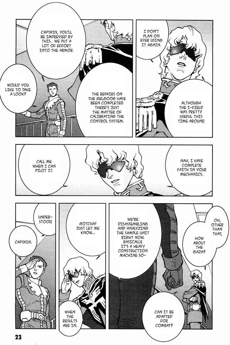 Page 23 Chapter 15 Mobile Suit Gundam C.D.A. - Portrait of the Young Comet