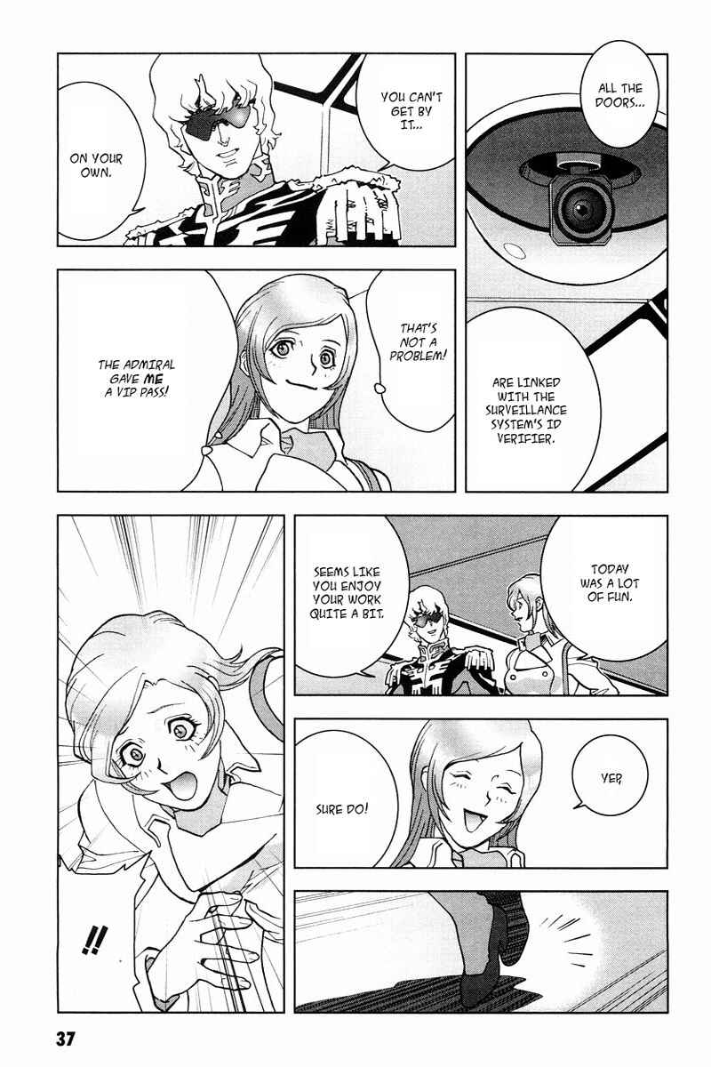 Page 37 Chapter 15 Mobile Suit Gundam C.D.A. - Portrait of the Young Comet
