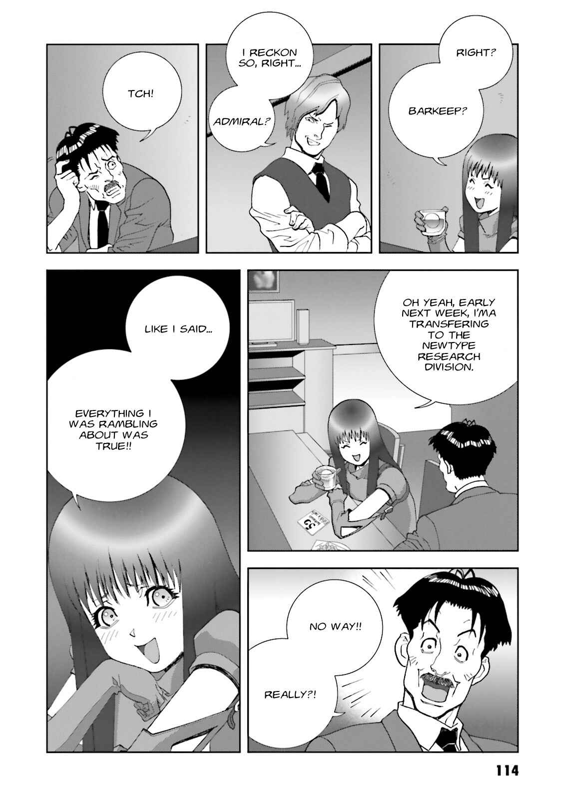 Page 12 Chapter 58 Mobile Suit Gundam C.D.A. - Portrait of the Young Comet
