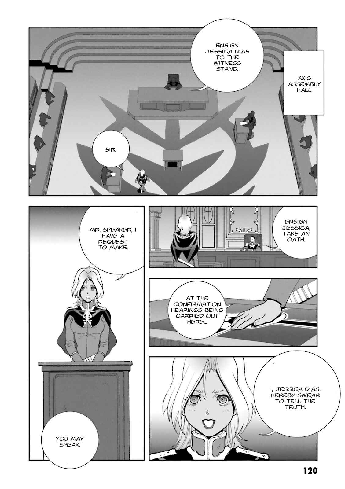 Page 18 Chapter 58 Mobile Suit Gundam C.D.A. - Portrait of the Young Comet