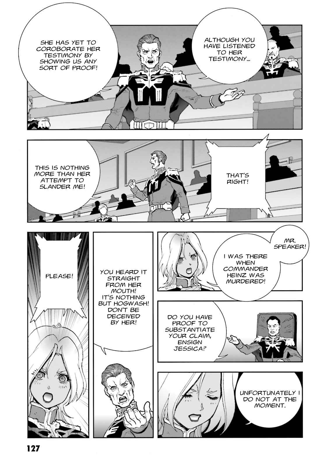 Page 25 Chapter 58 Mobile Suit Gundam C.D.A. - Portrait of the Young Comet