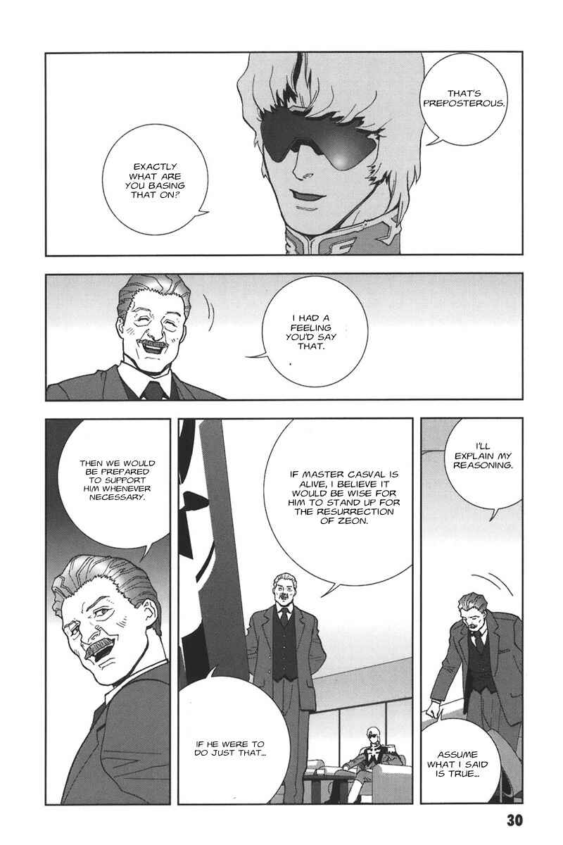 Page 32 Chapter 38 Mobile Suit Gundam C.D.A. - Portrait of the Young Comet