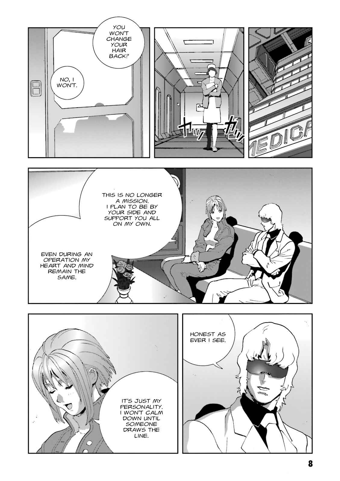Page 10 Chapter 55 Mobile Suit Gundam C.D.A. - Portrait of the Young Comet