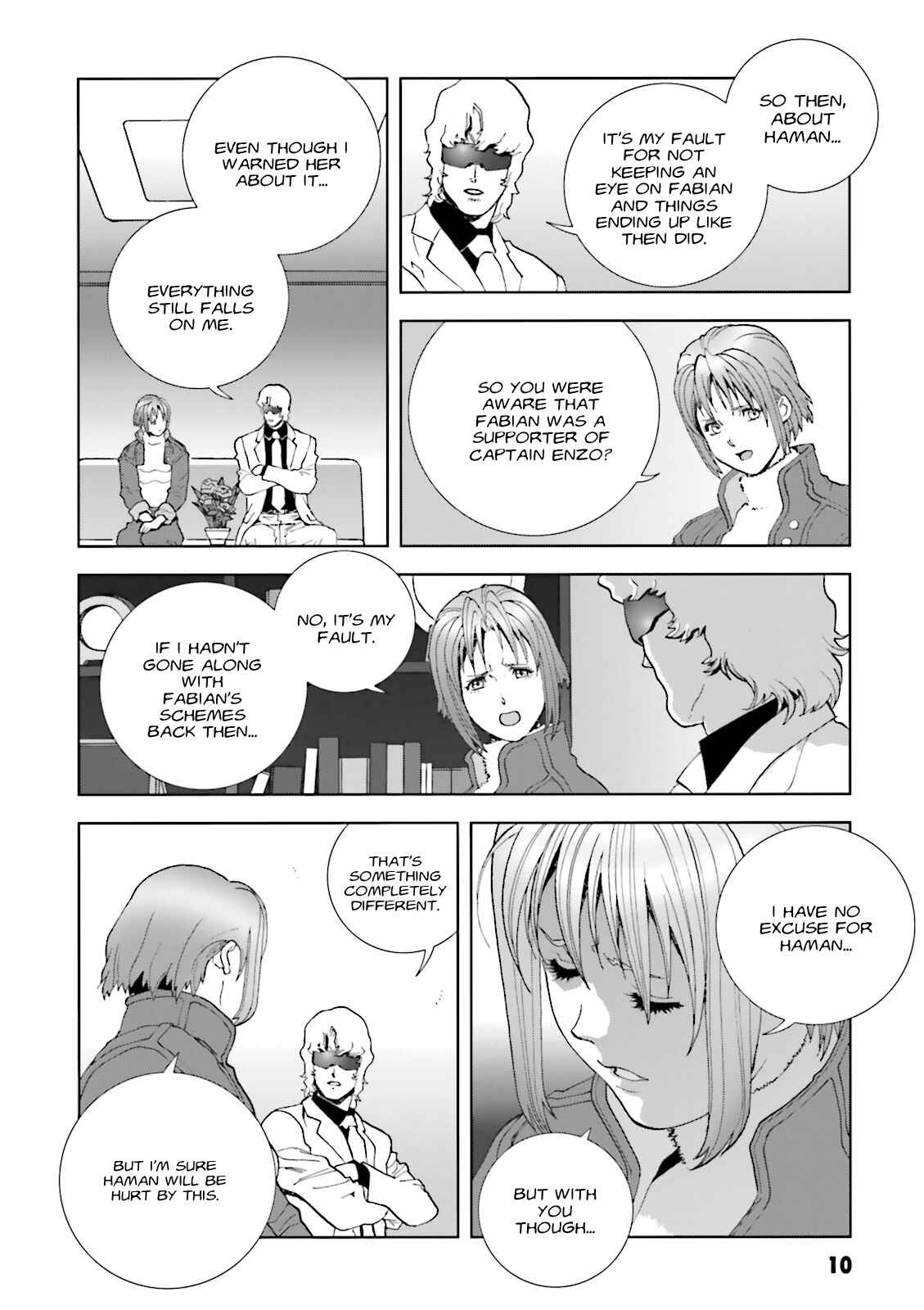 Page 12 Chapter 55 Mobile Suit Gundam C.D.A. - Portrait of the Young Comet