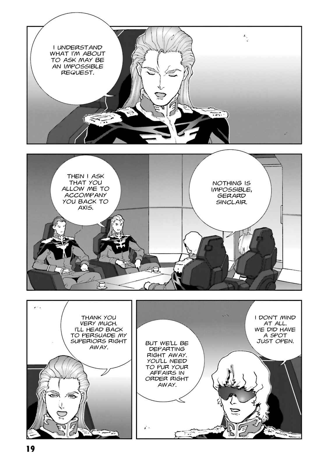 Page 20 Chapter 55 Mobile Suit Gundam C.D.A. - Portrait of the Young Comet
