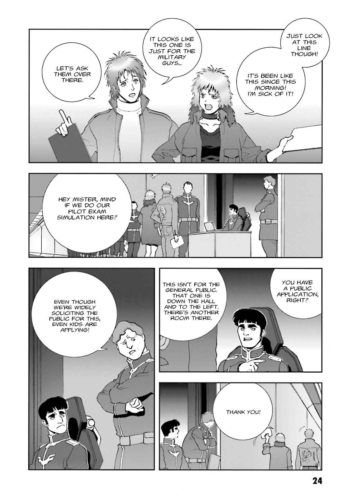 Page 25 Chapter 55 Mobile Suit Gundam C.D.A. - Portrait of the Young Comet
