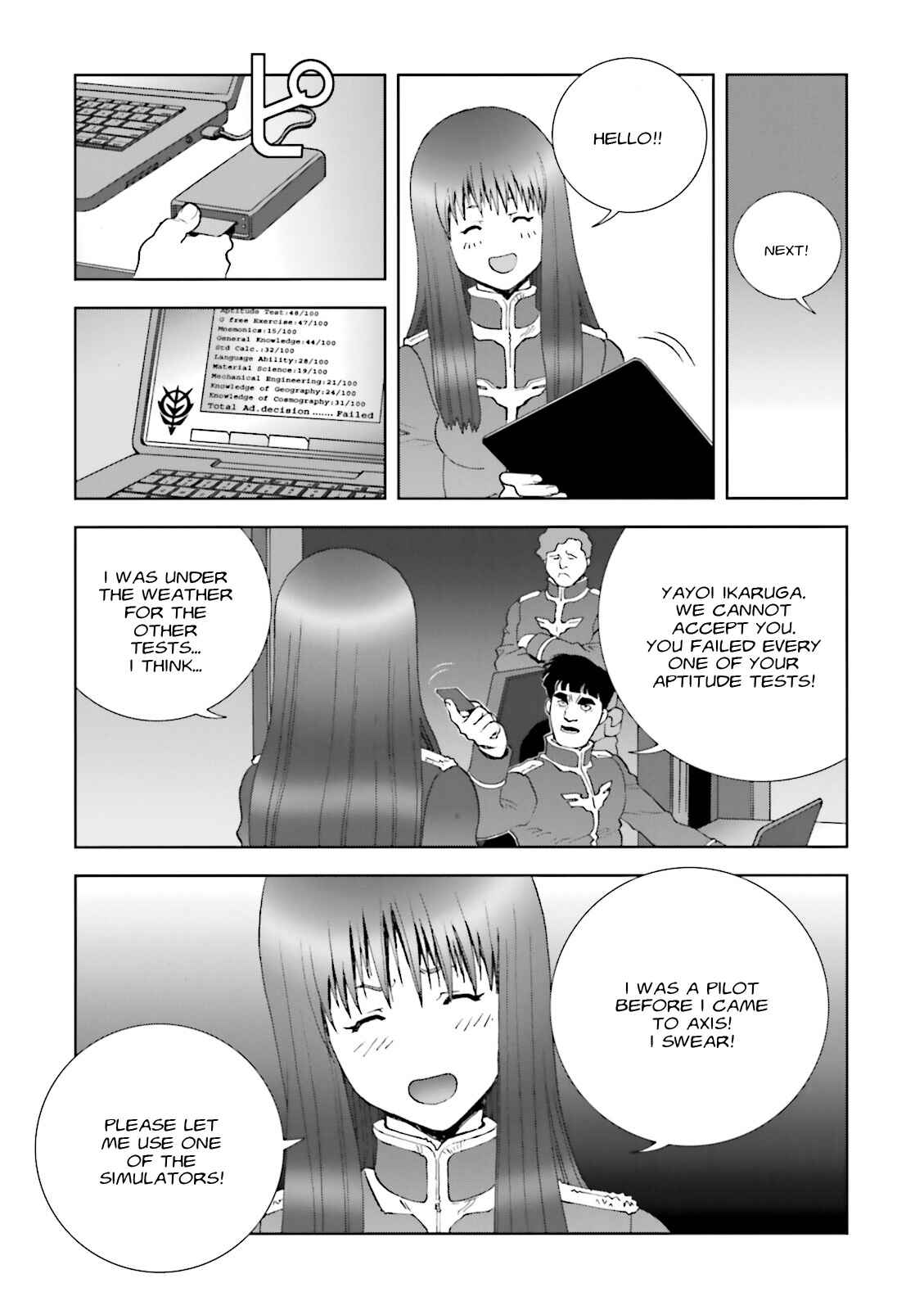Page 26 Chapter 55 Mobile Suit Gundam C.D.A. - Portrait of the Young Comet