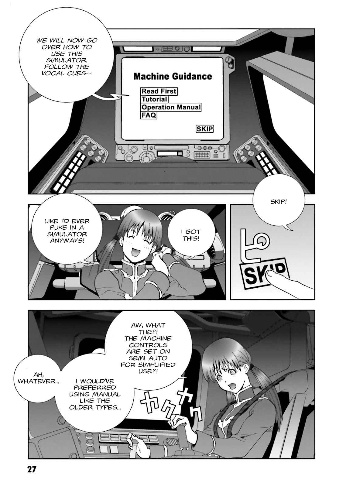 Page 28 Chapter 55 Mobile Suit Gundam C.D.A. - Portrait of the Young Comet