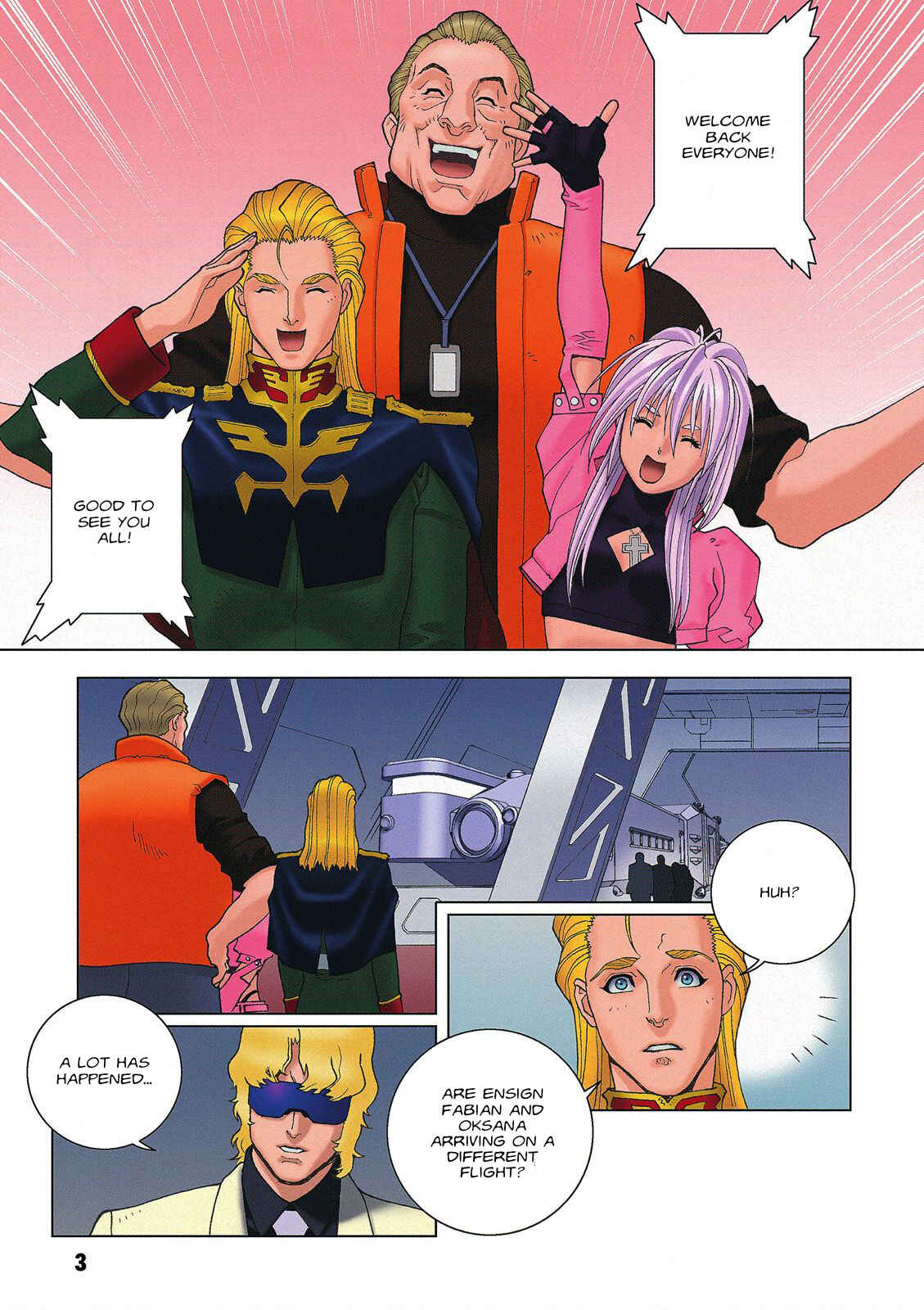 Page 5 Chapter 55 Mobile Suit Gundam C.D.A. - Portrait of the Young Comet