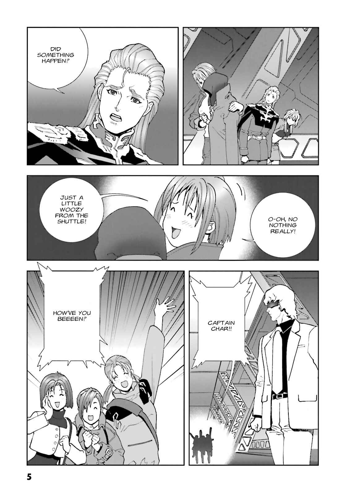 Page 7 Chapter 55 Mobile Suit Gundam C.D.A. - Portrait of the Young Comet