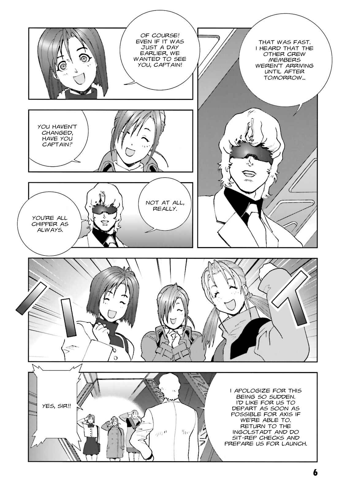 Page 8 Chapter 55 Mobile Suit Gundam C.D.A. - Portrait of the Young Comet