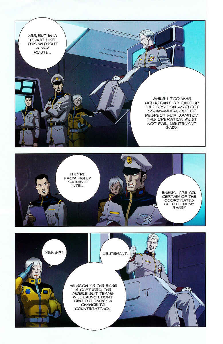 Page 3 Chapter 36 Mobile Suit Gundam C.D.A. - Portrait of the Young Comet