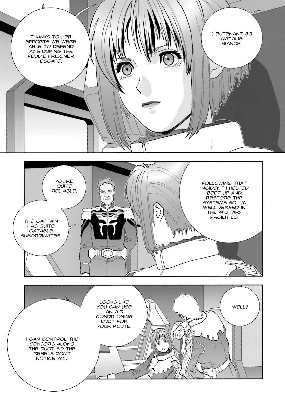 Page 13 Chapter 63 Mobile Suit Gundam C.D.A. - Portrait of the Young Comet