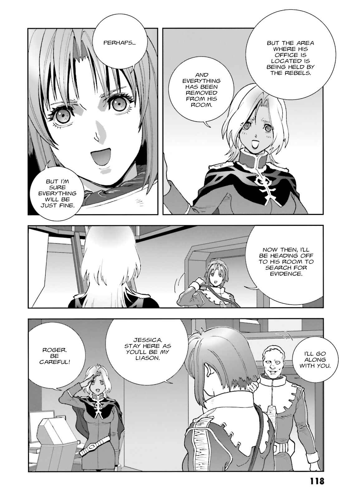 Page 18 Chapter 63 Mobile Suit Gundam C.D.A. - Portrait of the Young Comet