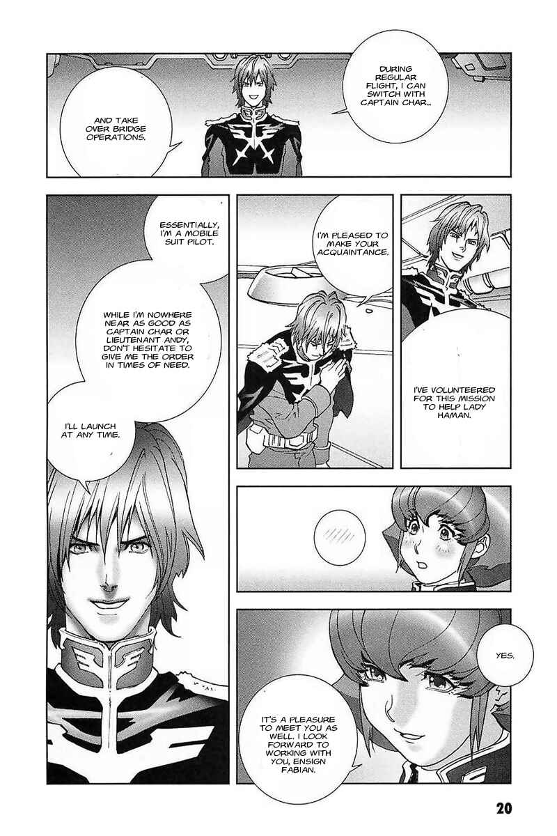 Page 22 Chapter 28 Mobile Suit Gundam C.D.A. - Portrait of the Young Comet