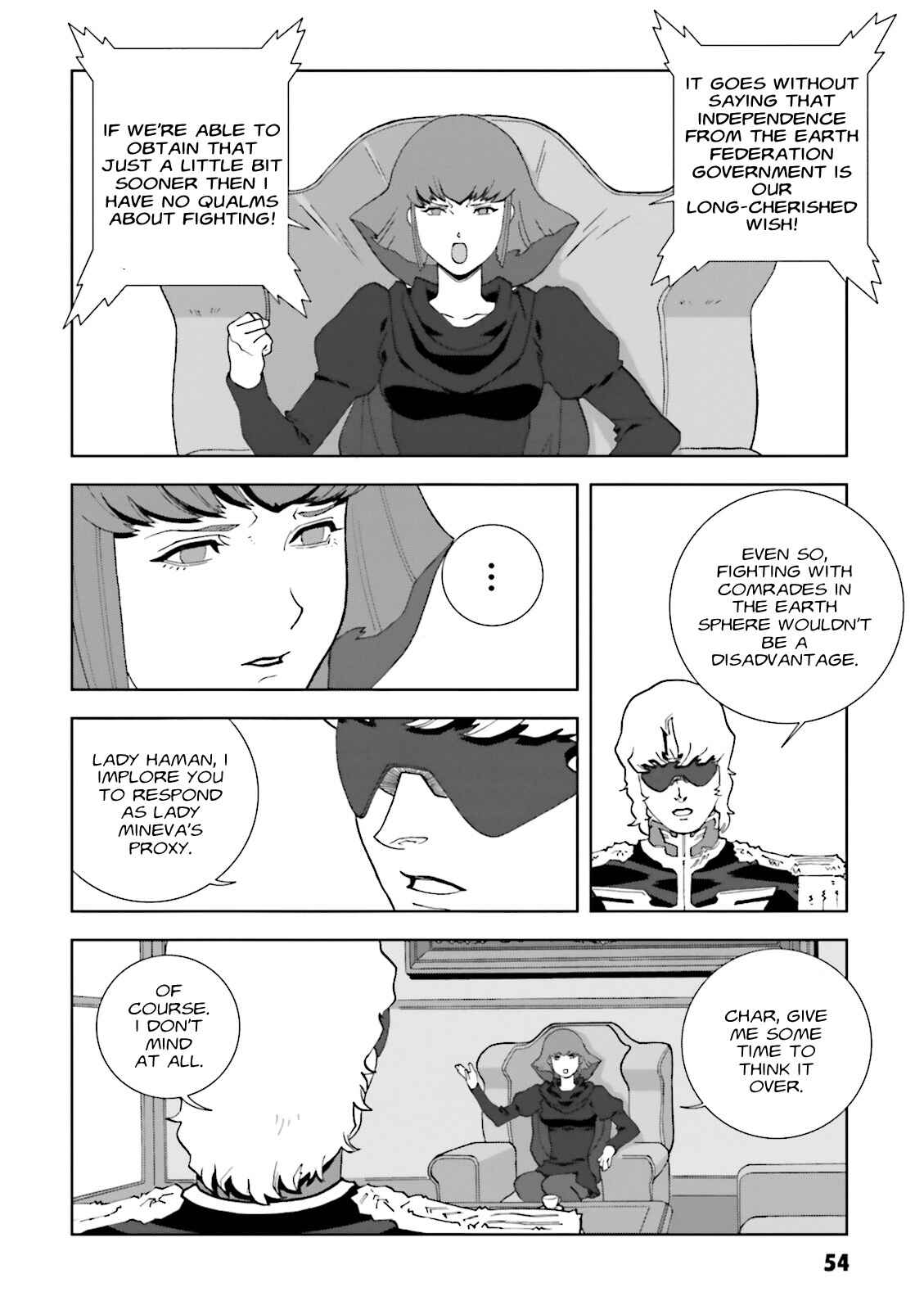 Page 18 Chapter 66 Mobile Suit Gundam C.D.A. - Portrait of the Young Comet