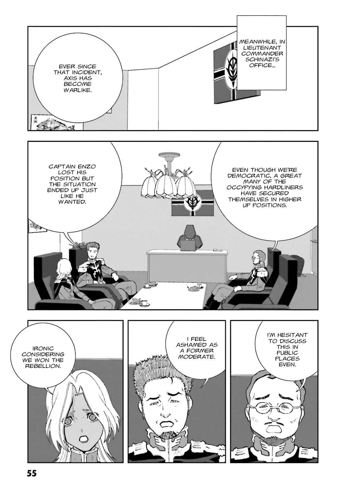 Page 19 Chapter 66 Mobile Suit Gundam C.D.A. - Portrait of the Young Comet