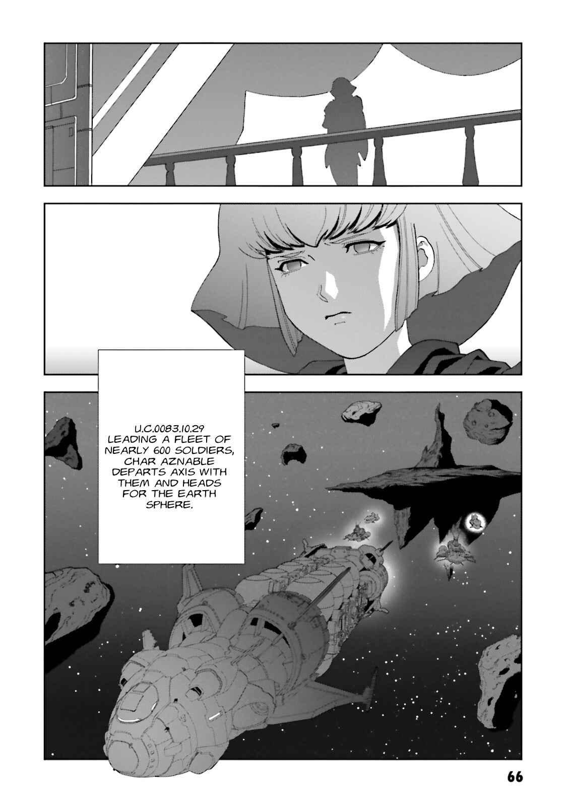 Page 30 Chapter 66 Mobile Suit Gundam C.D.A. - Portrait of the Young Comet