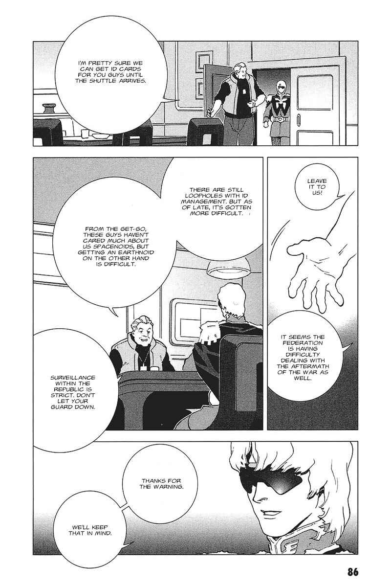Page 12 Chapter 35 Mobile Suit Gundam C.D.A. - Portrait of the Young Comet